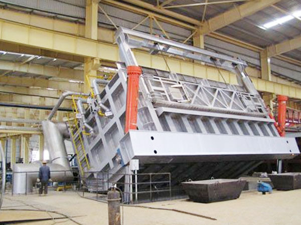 矩形傾動熔化爐